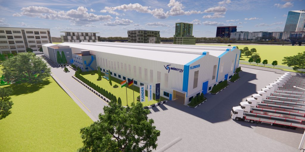 Flender: Standortausbau in Indien 1 Flender Chennai Aerial view