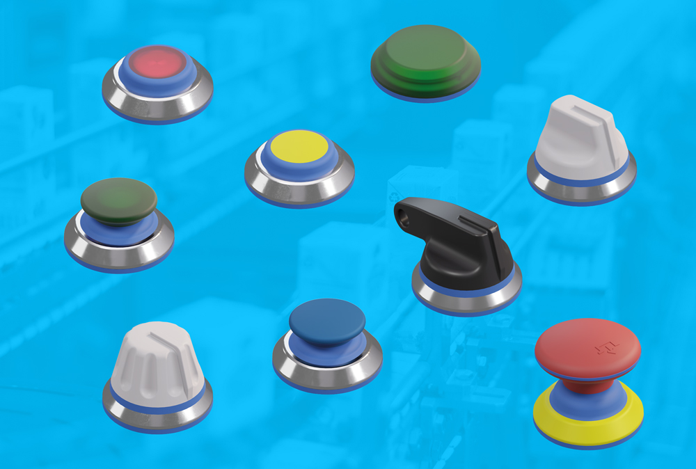 Hygienesichere Befehls- und Meldegeräte