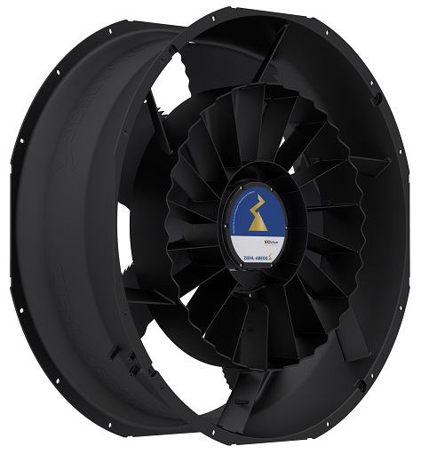 Ventilatoren laufen leiser und sparen dabei