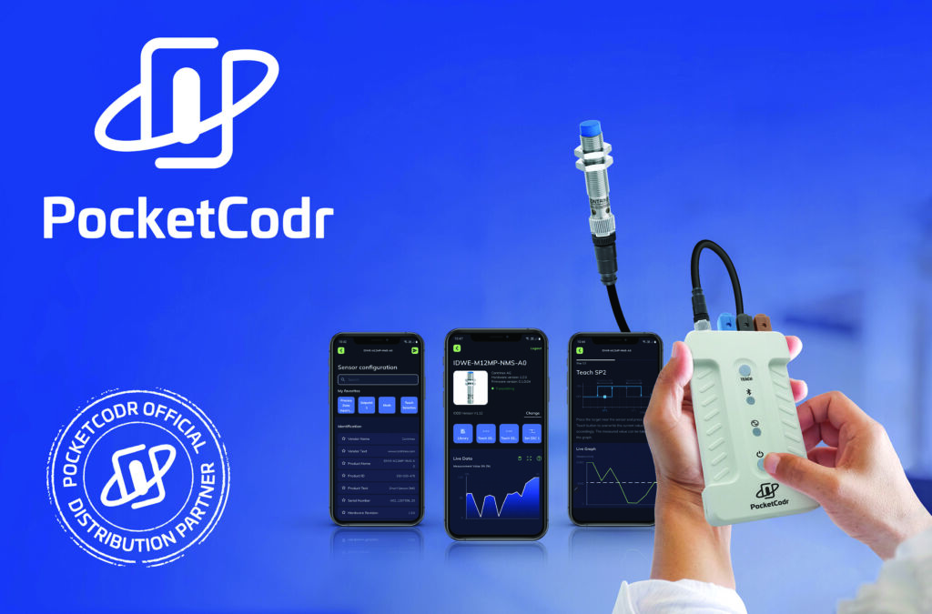 Sensorparametrierung ohne IT-Kenntnisse 1 Contrinex PocketCodr cmyk