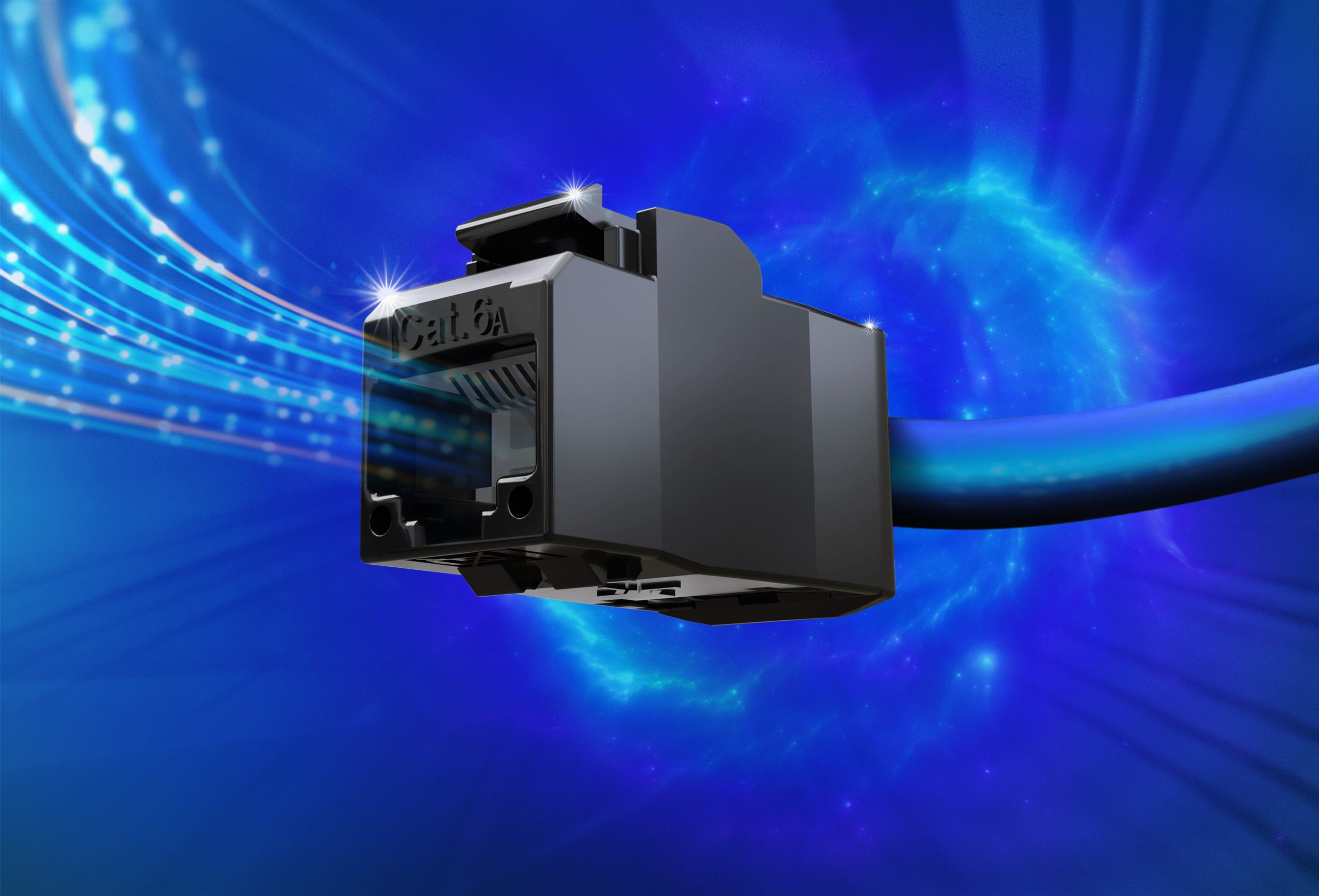 Ungeschirmtes RJ45-Modul
mit 32mm Baulänge 10 Ungeschirmtes RJ45-Modul
mit 32mm Baulänge