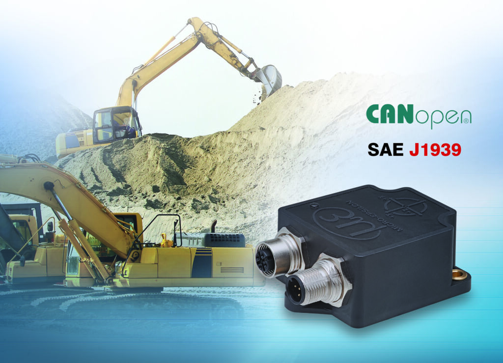 Erschwerte Bedingungen 2 Der Inertialsensor misst die Neigung in
mobilen Arbeitsmaschinen auch unter schwierigen Umgebungsbedingungen genau und schnell.