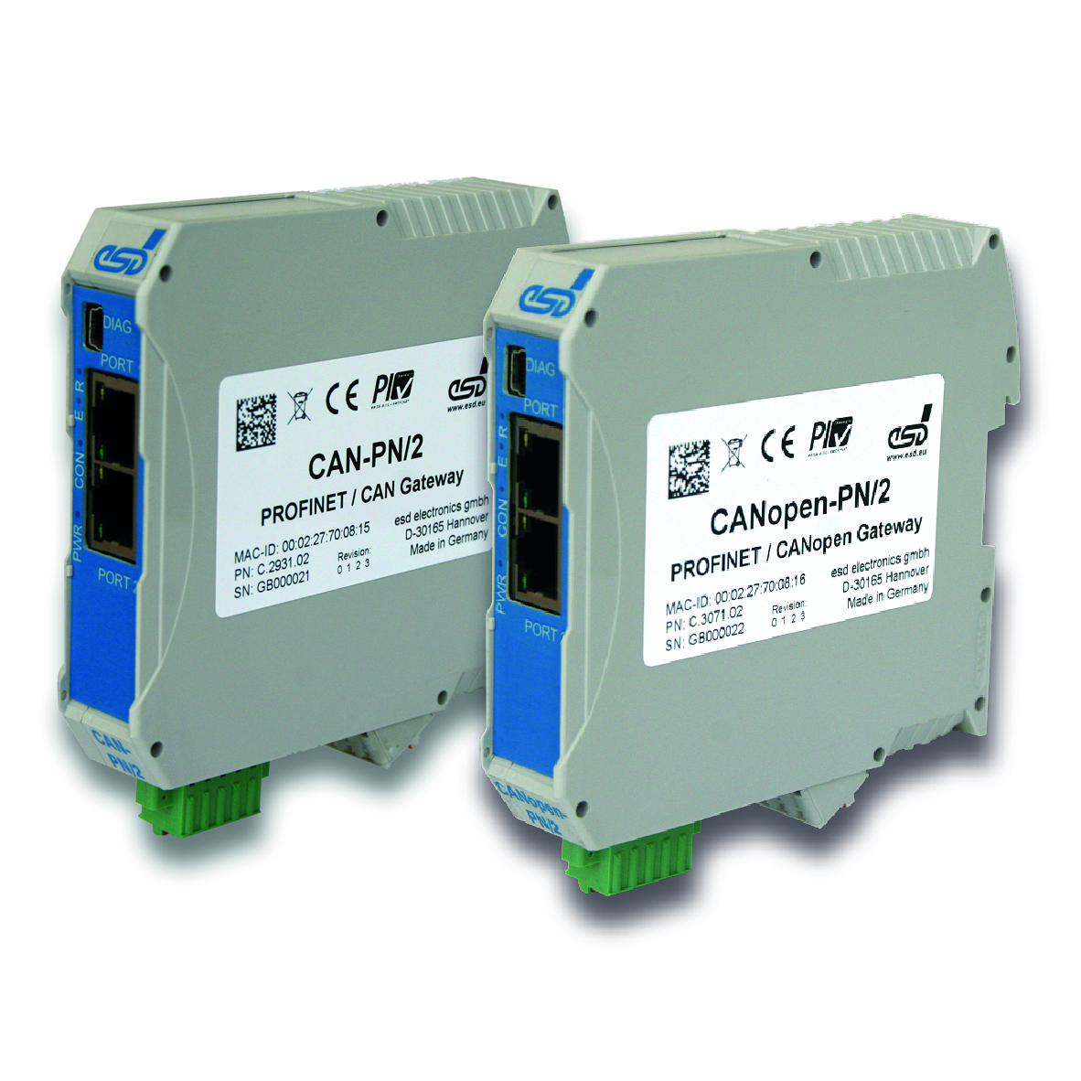 Profinet zuverlässig mit CAN und CANopen verbinden 2 Profinet zuverlässig mit
CAN und CANopen verbinden