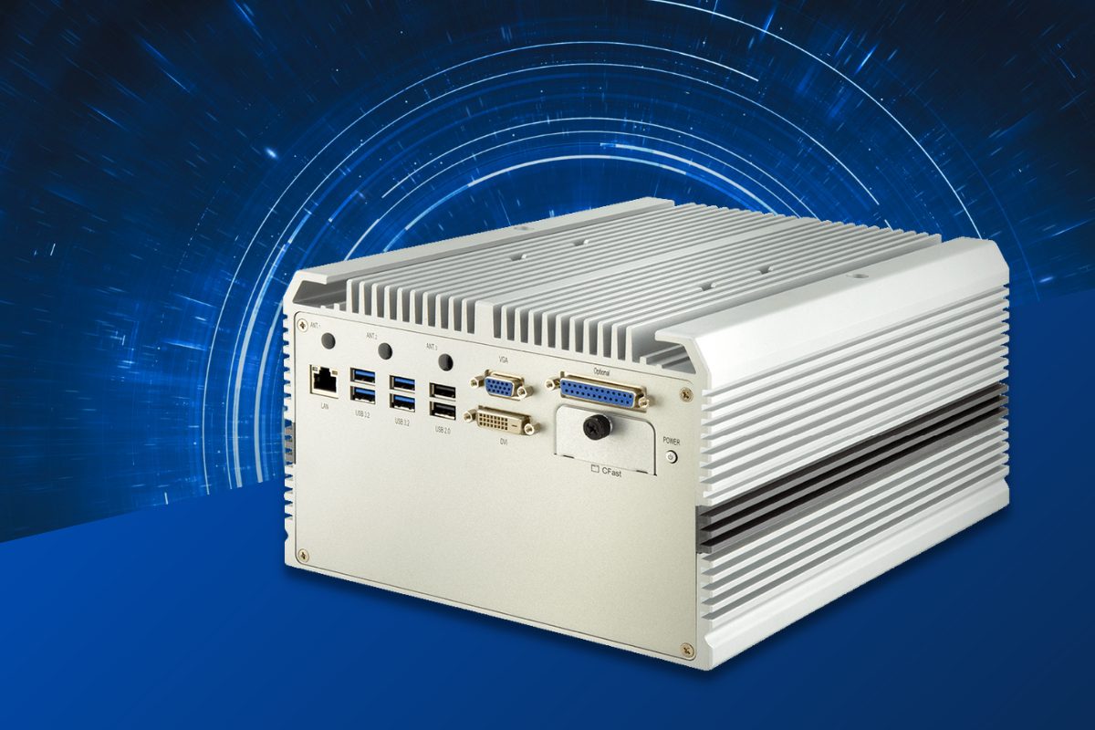 Lüfterloser Embedded-PC mit Intel-CPUs