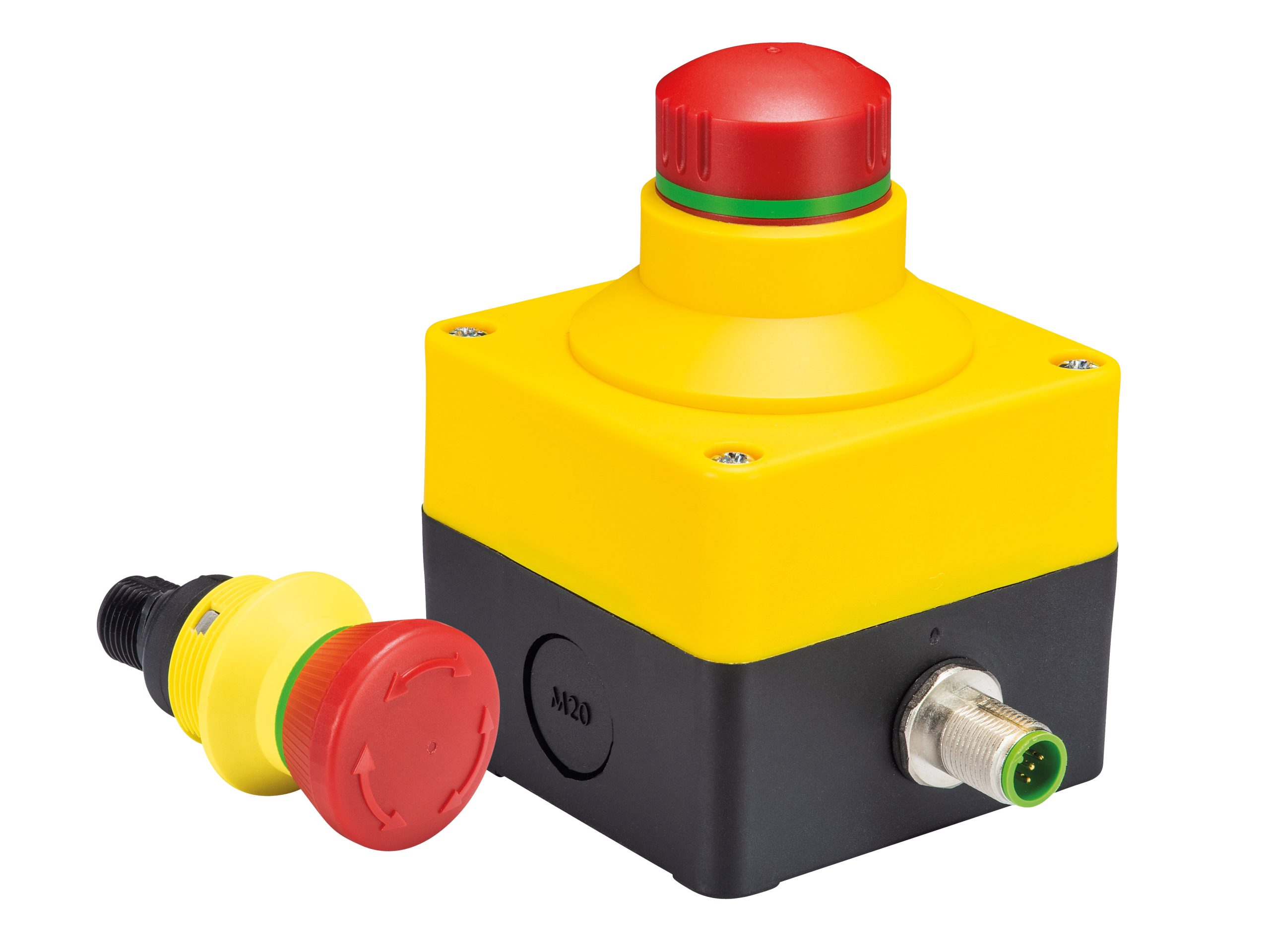 Nothalt-Taste mit M12-Anschluss 7 Nothalt-Taste mit M12-Anschluss