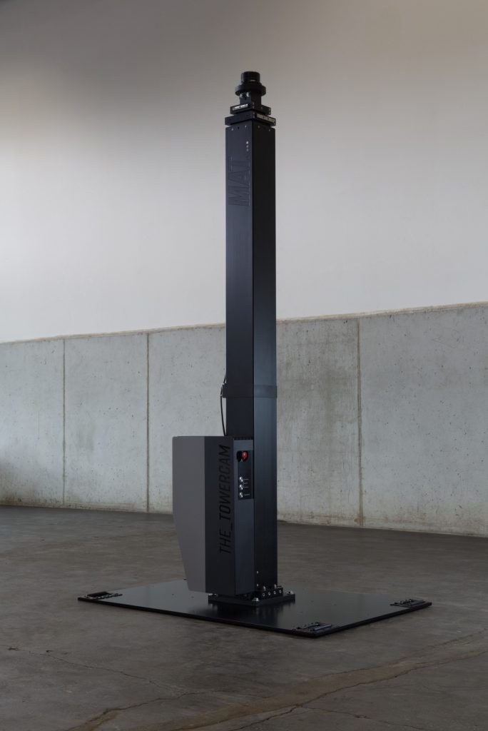 And the Oscar goes to … 1 Foto MAT Teleskopsaeule fuer Towercam eingefahren