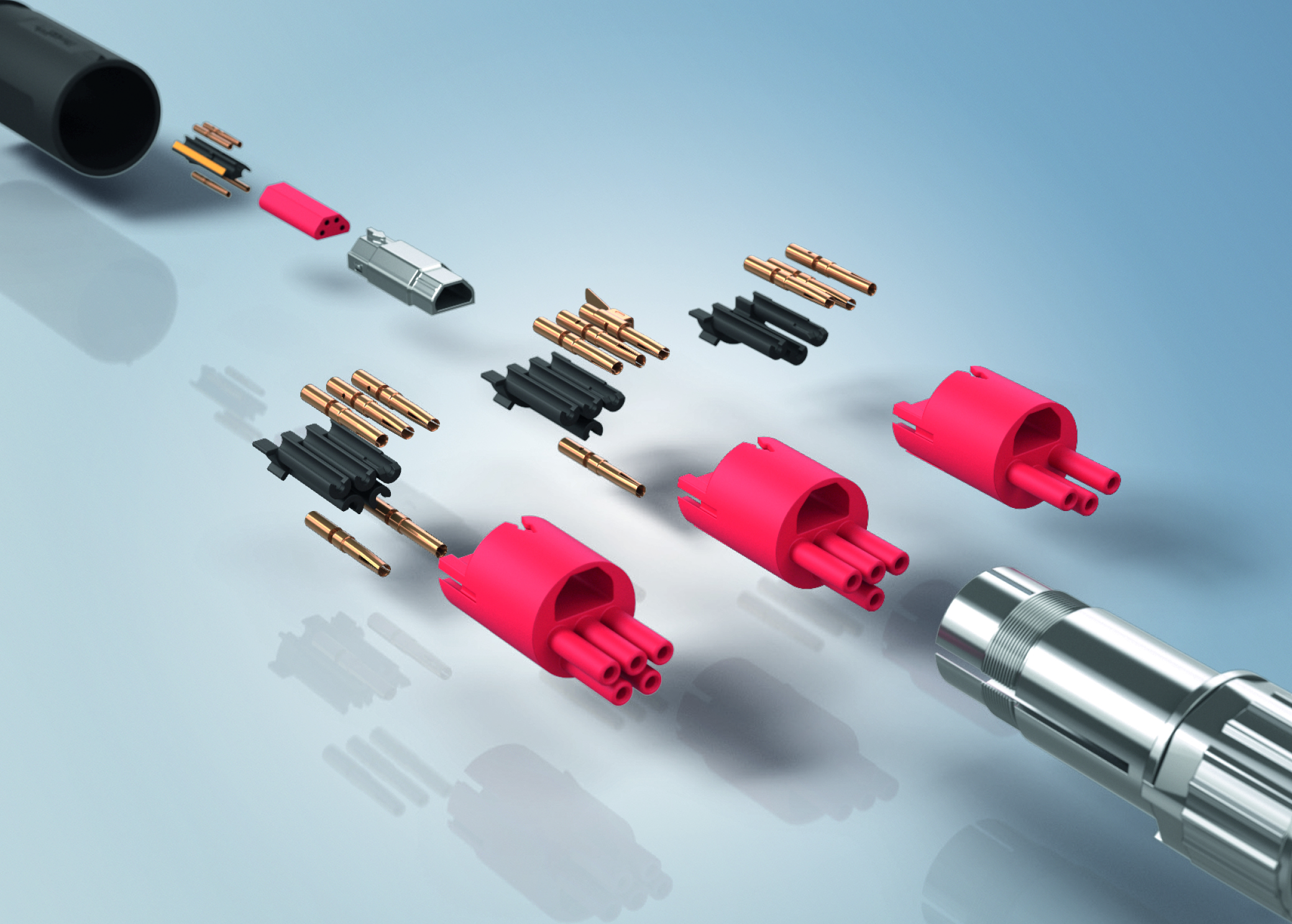 Modulare Hybridsteckverbinder für die dezentrale Automatisierung