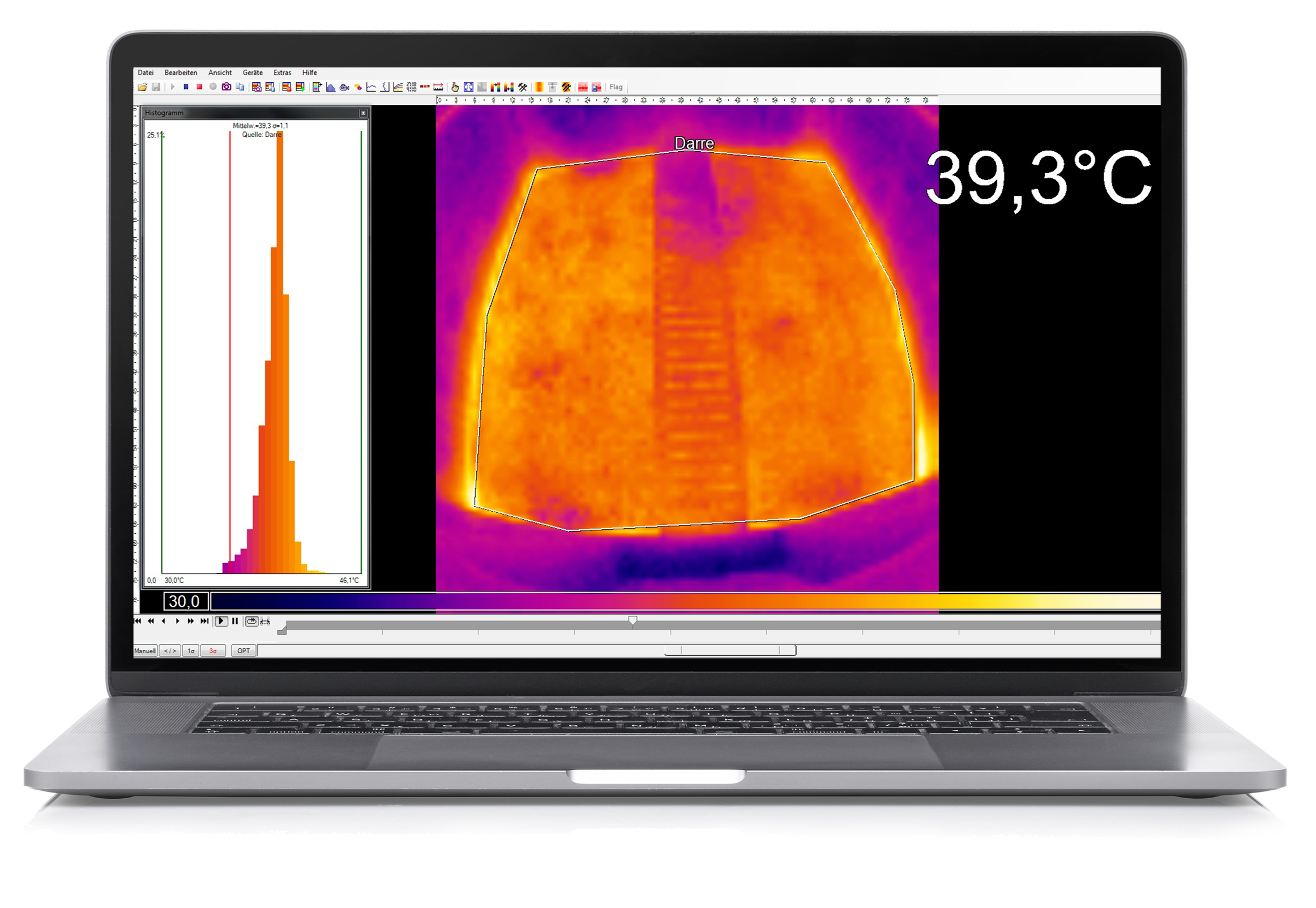 Wärmebilder für die Hopfentrocknung 8 Wärmebilder für die Hopfentrocknung