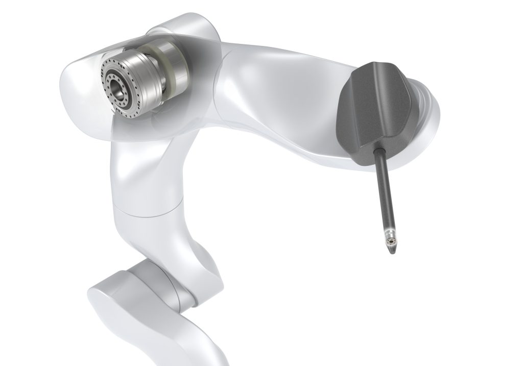 Revolution im Roboter 1 Eingesetzen lässt sich das miniaturisierte Galaxie-Getriebe u. a. in Schwenk- und Positionierachsen von Medizinrobotern.