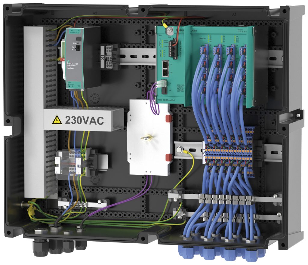  Vorkonfigurierte Feldinstallation - 200m Kabell&auml;nge bis zum Feldger&auml;t.