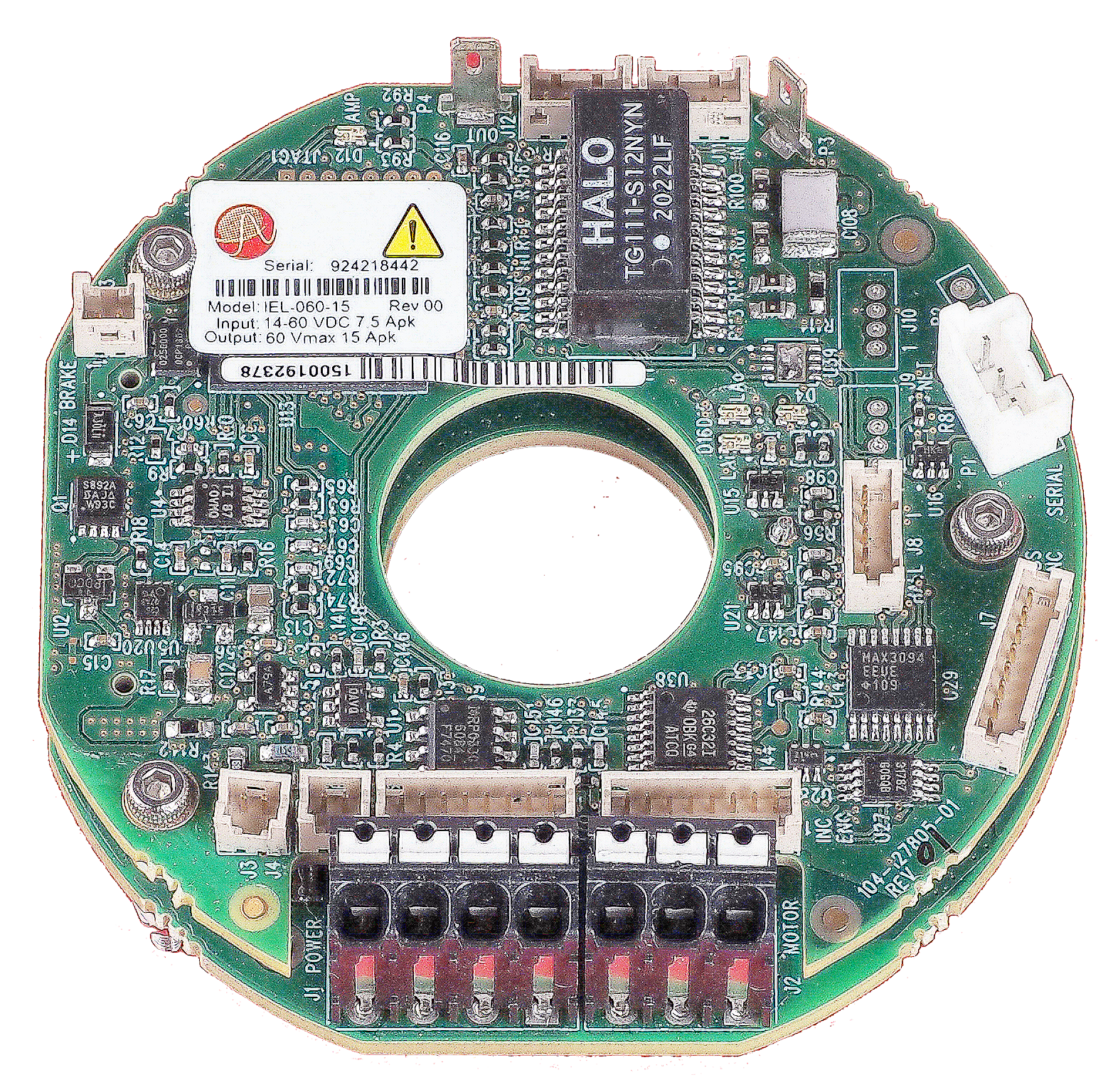 Motor Controller mit Innenbohrung