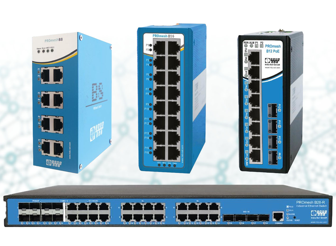 Industrie-Switches mit Profinet-Zertifikat