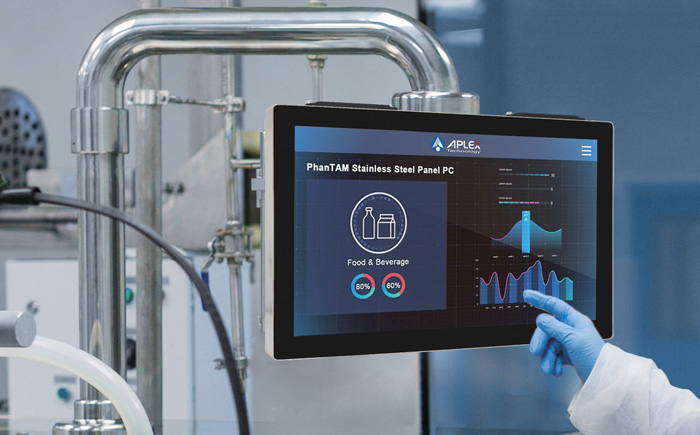 Edelstahl Panel-PC-Serie