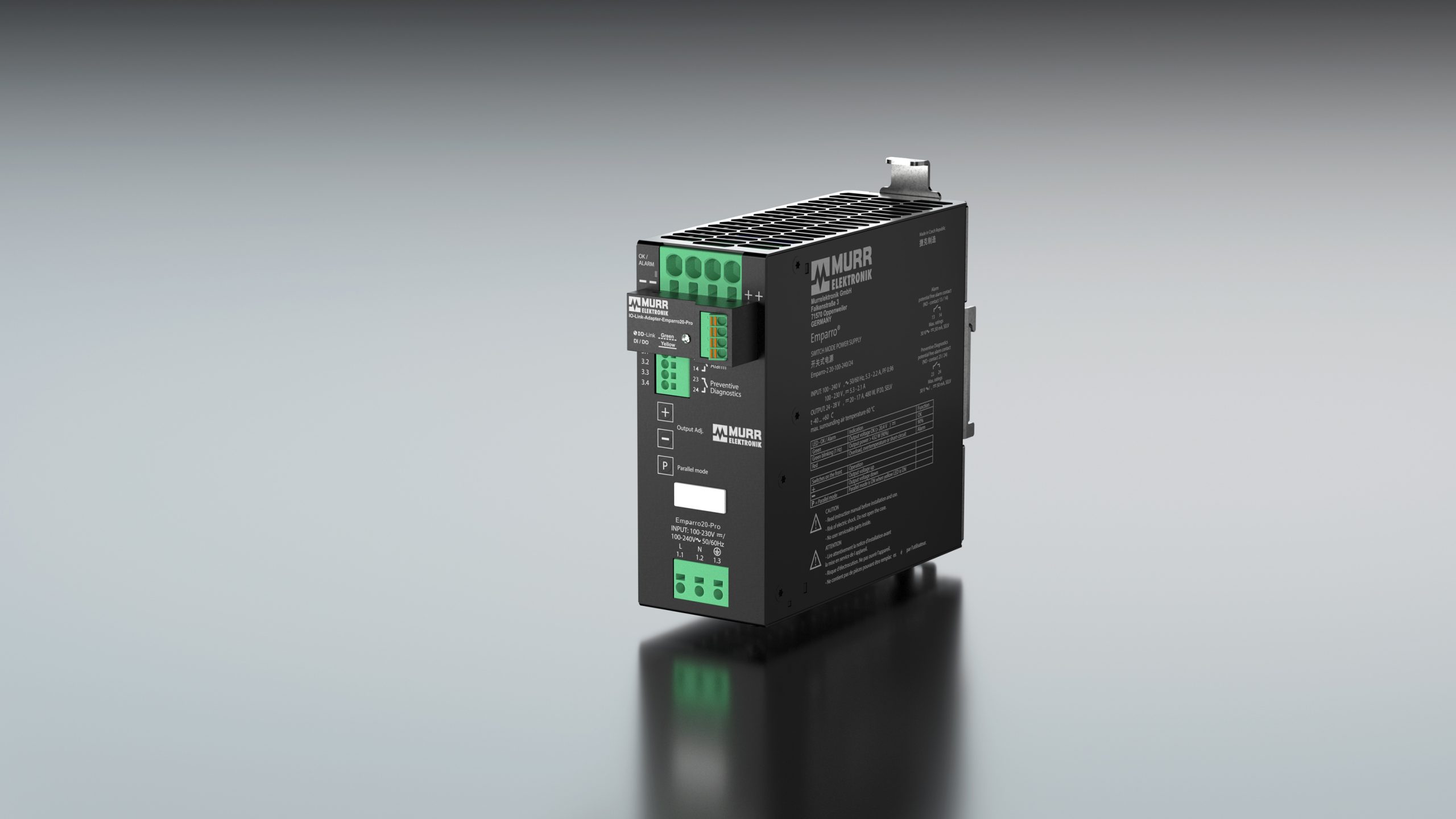 Robustes Schaltnetzteil mit IO-Link 4 Robustes Schaltnetzteil mit IO-Link