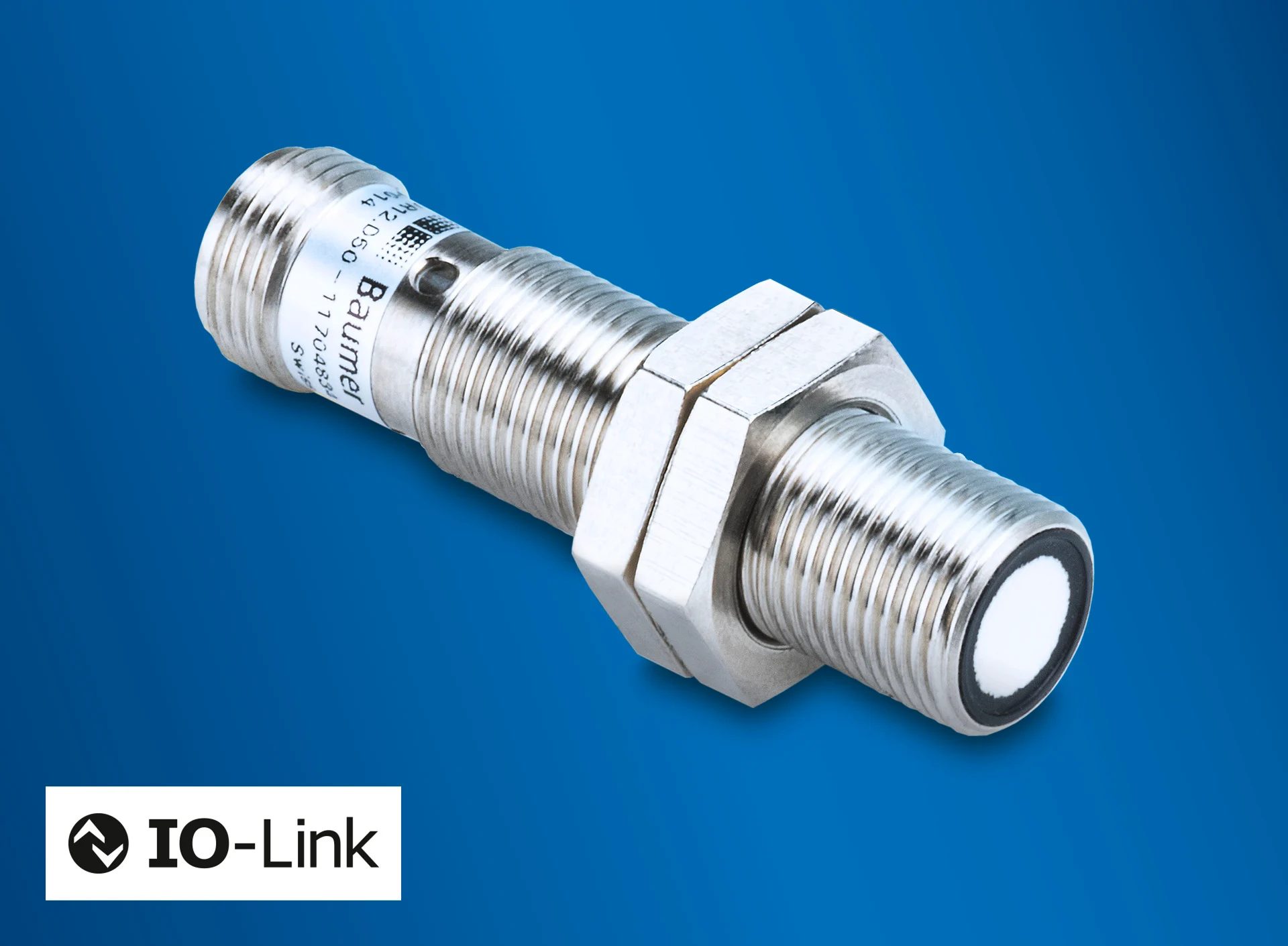 Kurzer M12-Ultraschallsensor mit IO-Link 3 Kurzer M12-Ultraschallsensor mit IO-Link