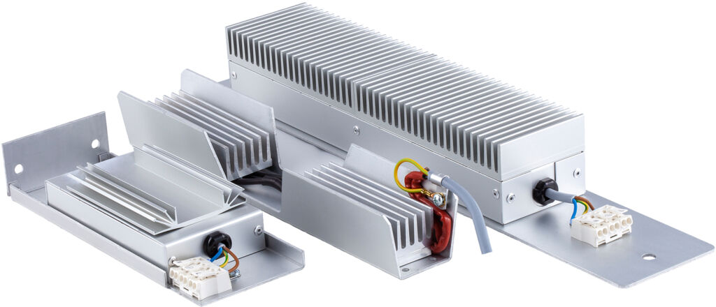 Passgenaues Wärmemanagement 4 LM-Therm bietet Sonderheizungen mit verschiedenen Anschlussarten,
Befestigungsmöglichkeiten sowie Anschlussarten und Sonderspannungen an.