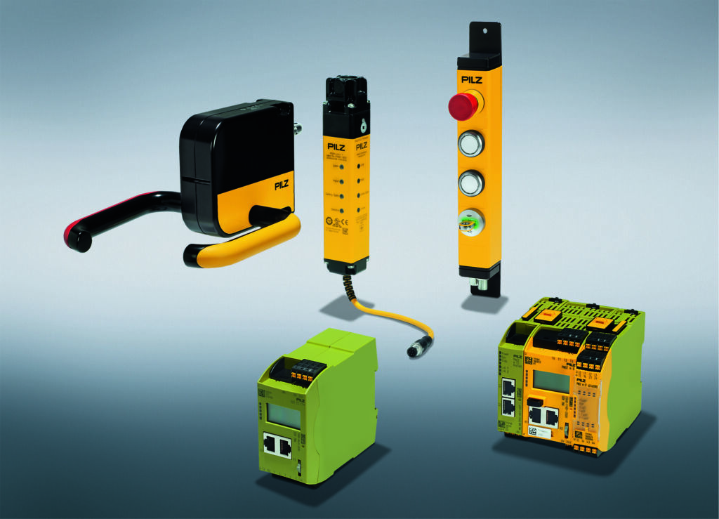  Mit dem Portfolio von Pilz l&auml;sst sich eine komplette Schutzt&uuml;rl&ouml;sung mit Zugangsberechtigung umsetzen.