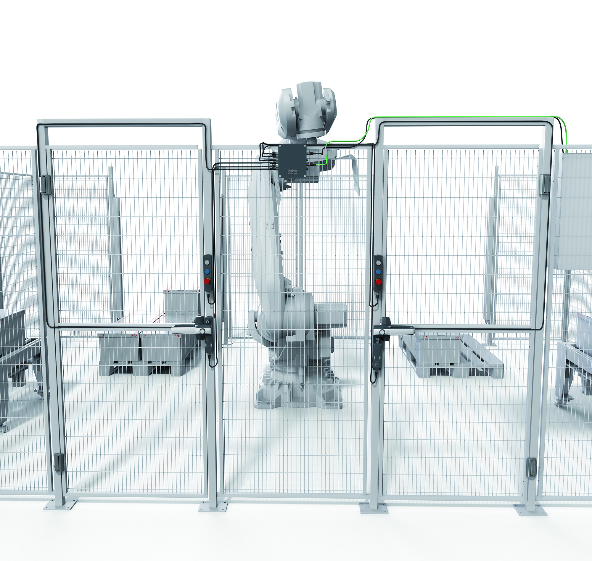Anschluss-Gateway für sechs Geräte