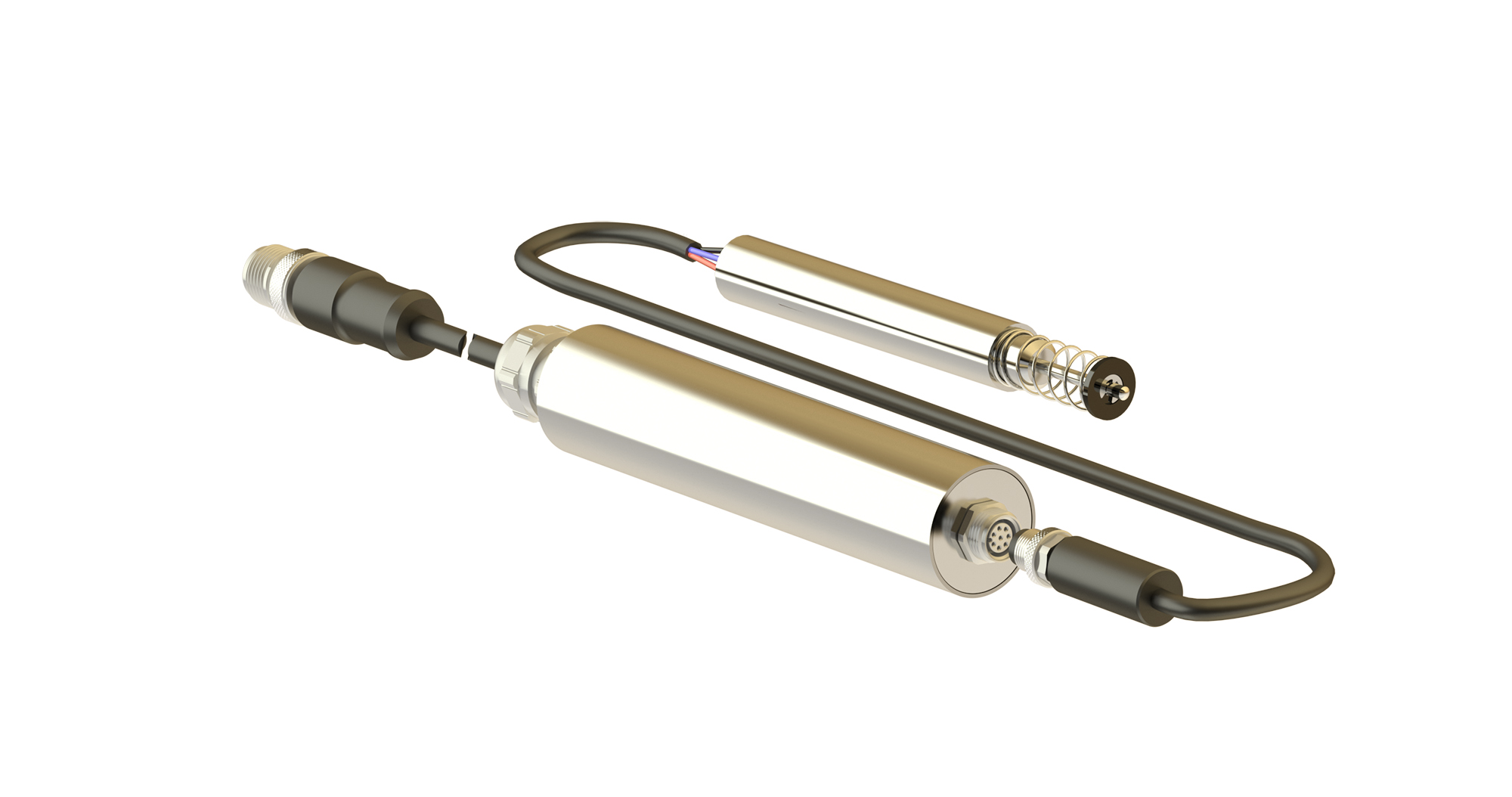 Induktive Wegaufnehmer mit IO-Link-Modul 3 Induktive Wegaufnehmer mit IO-Link-Modul