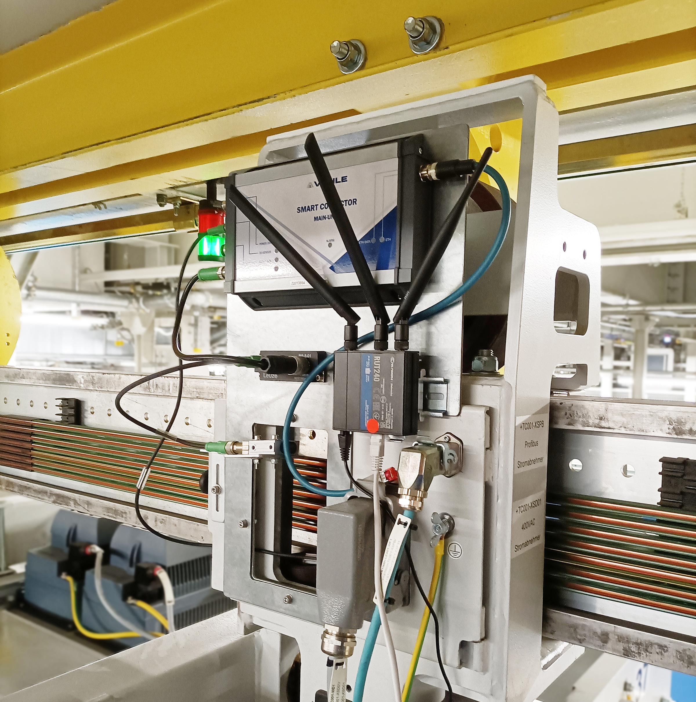 Neue Features für intelligenten Stromabnehmer