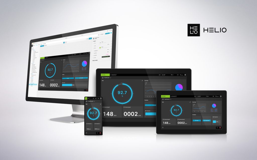 Technik für das HMI der Zukunft 1 HMI Project, KEB Automation: Responsives Design bei HMIs inspiriert von der Architektur moderner Websites