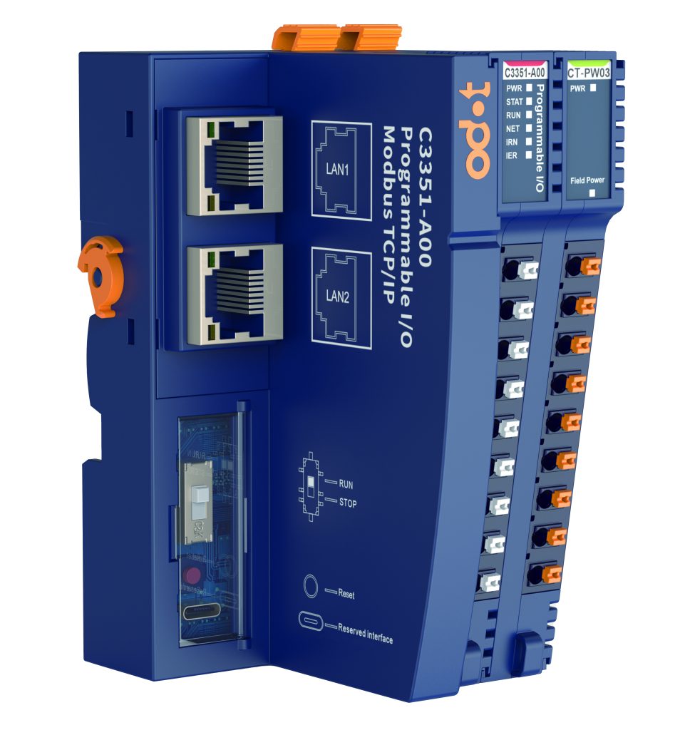 SPS für Codesys 1 Die Steuerung unterstützt die Protokolle Modbus RTU und Modbus TCP.