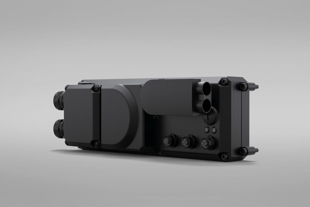  Der energieeffiziente Servoumrichter iC kann eine Achse mit 5kVA versorgen.