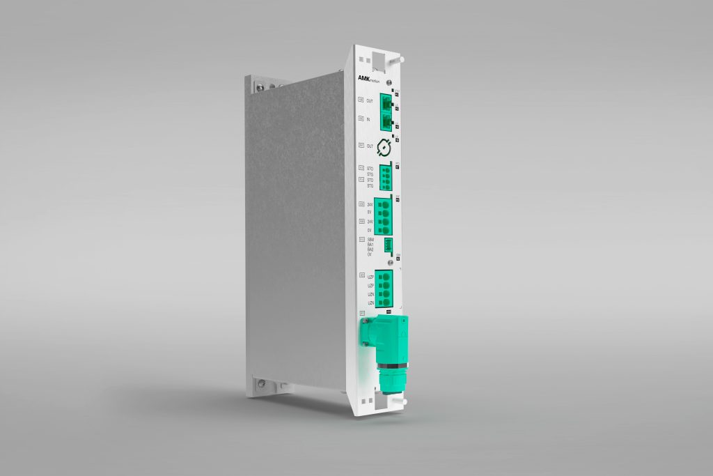  Der Hybridverteiler KHY vereinfacht die Zusammenf&uuml;hrung verschiedener Signale und Versorgungsspannungen aus der zentralen Antriebsebene.