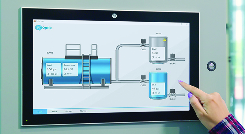 SPS: Digitale Transformation 3 FactoryTalk OptixPanel