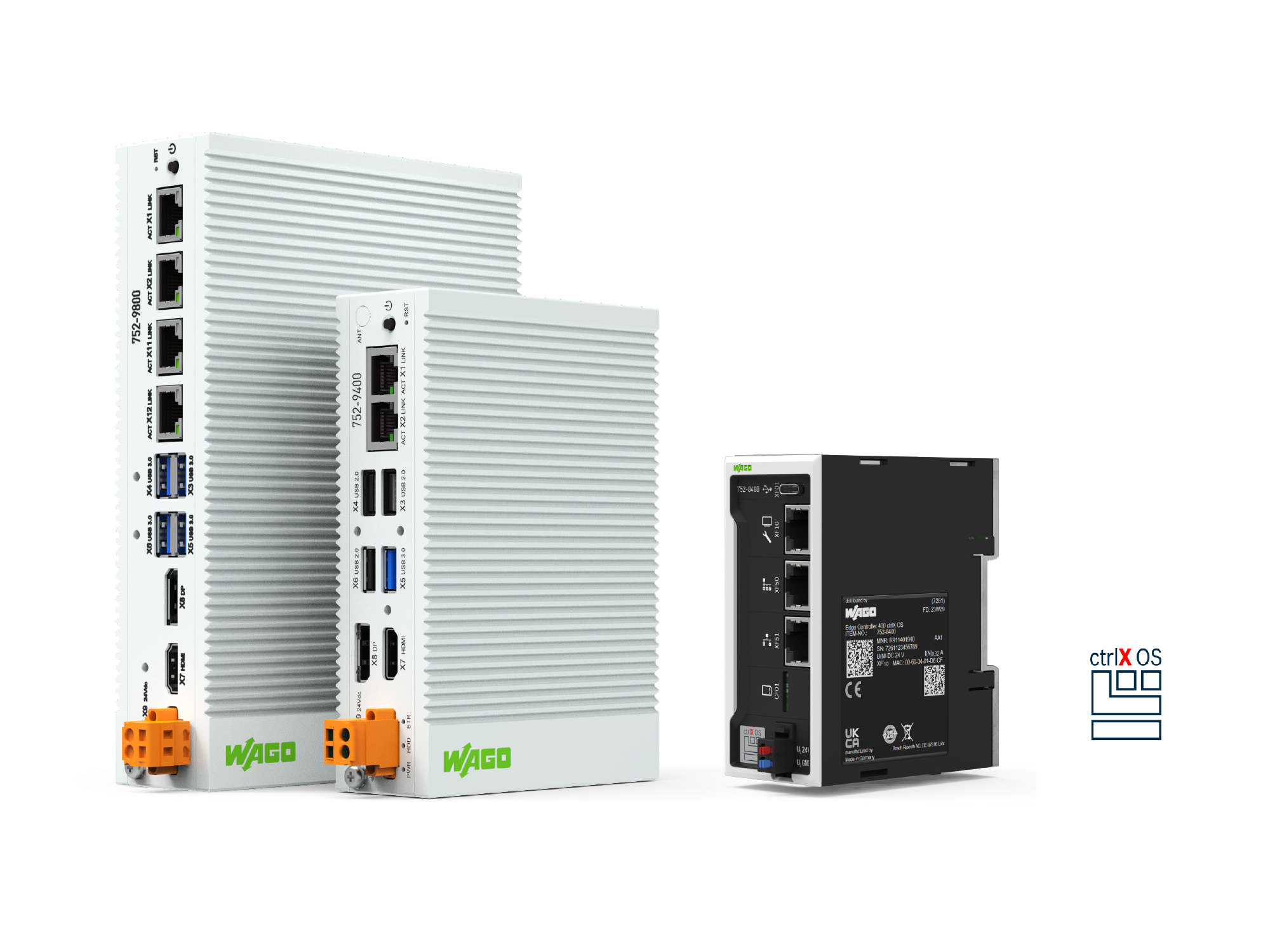 Wago bringt ctrlX auf Edge Controller
