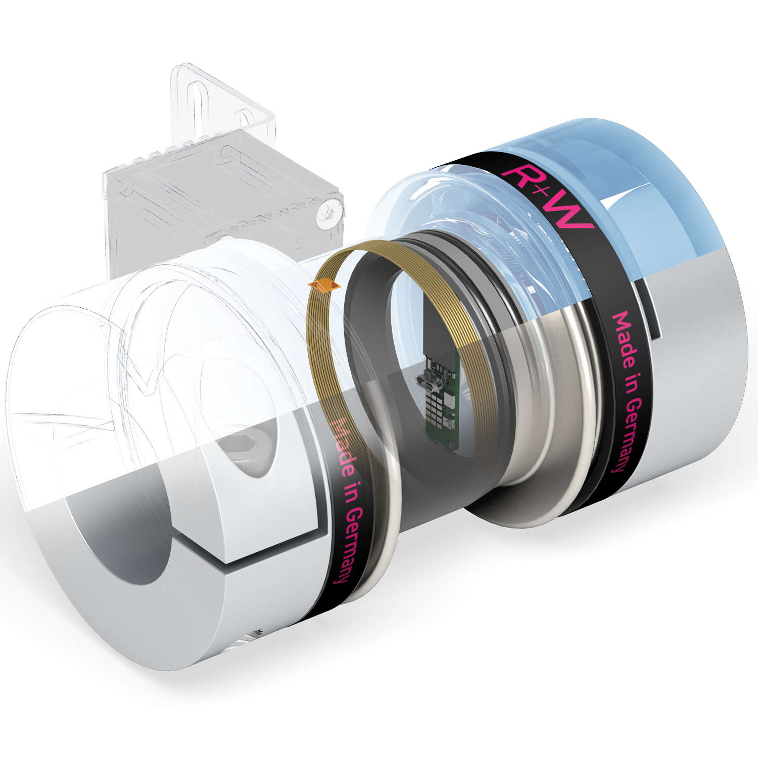 Kupplung mit integrierter Sensorik
