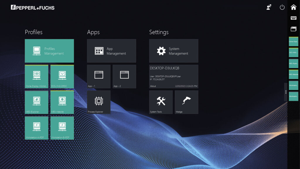 Nächste Generation: VisuNet RM Shell 6 1 Screenshot Shell6 20203 02 22 RGB