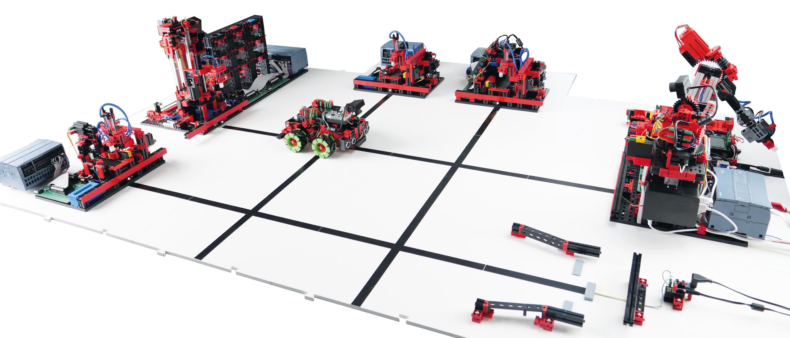 Modellfabrik für automatisierte Produktionsprozesse 5 Modellfabrik für automatisierte Produktionsprozesse