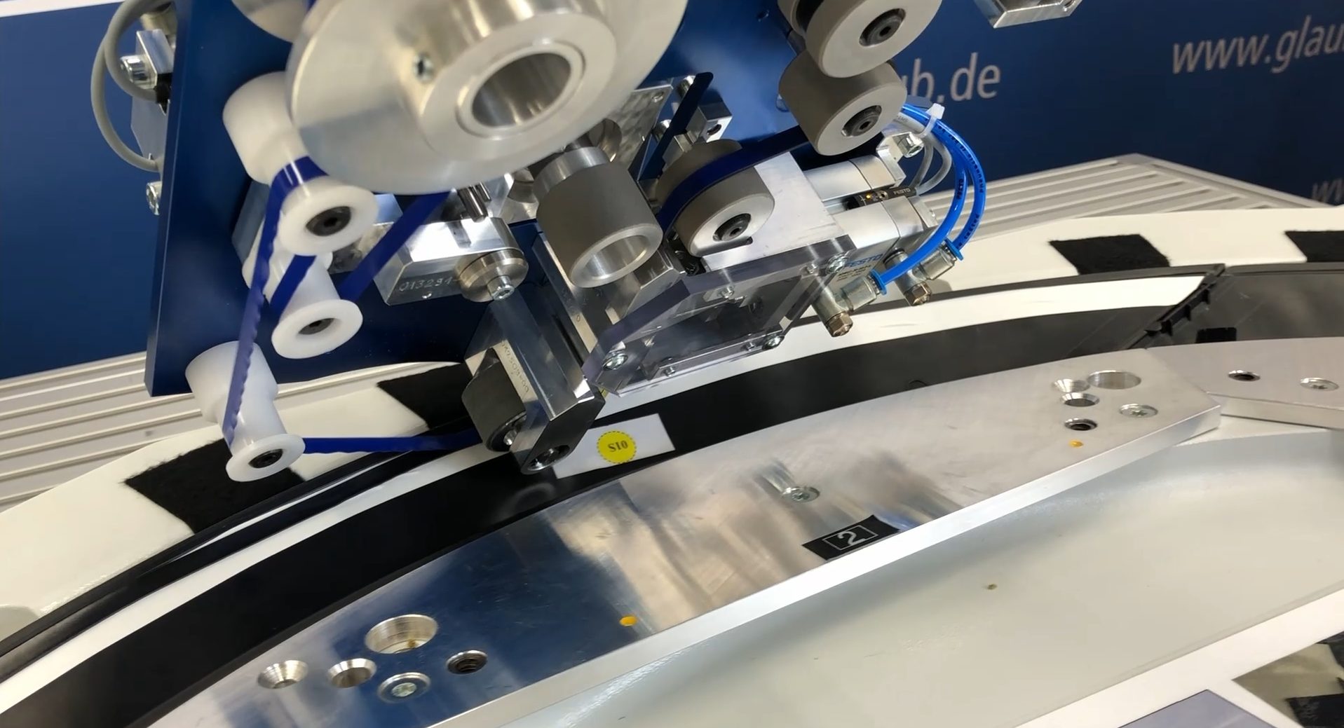 Intelligente Diagnose für Applizieren von Klebebändern