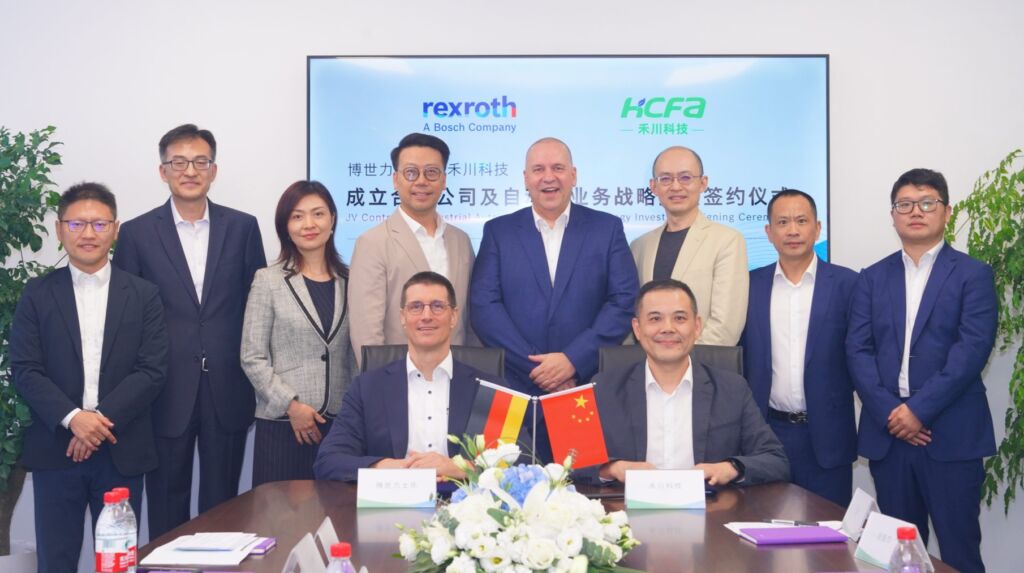 Joint Venture von Bosch Rexroth und Zhejiang Hechuan 1 Joint Venture Bosch Rexroth Zhejiang Hechuan