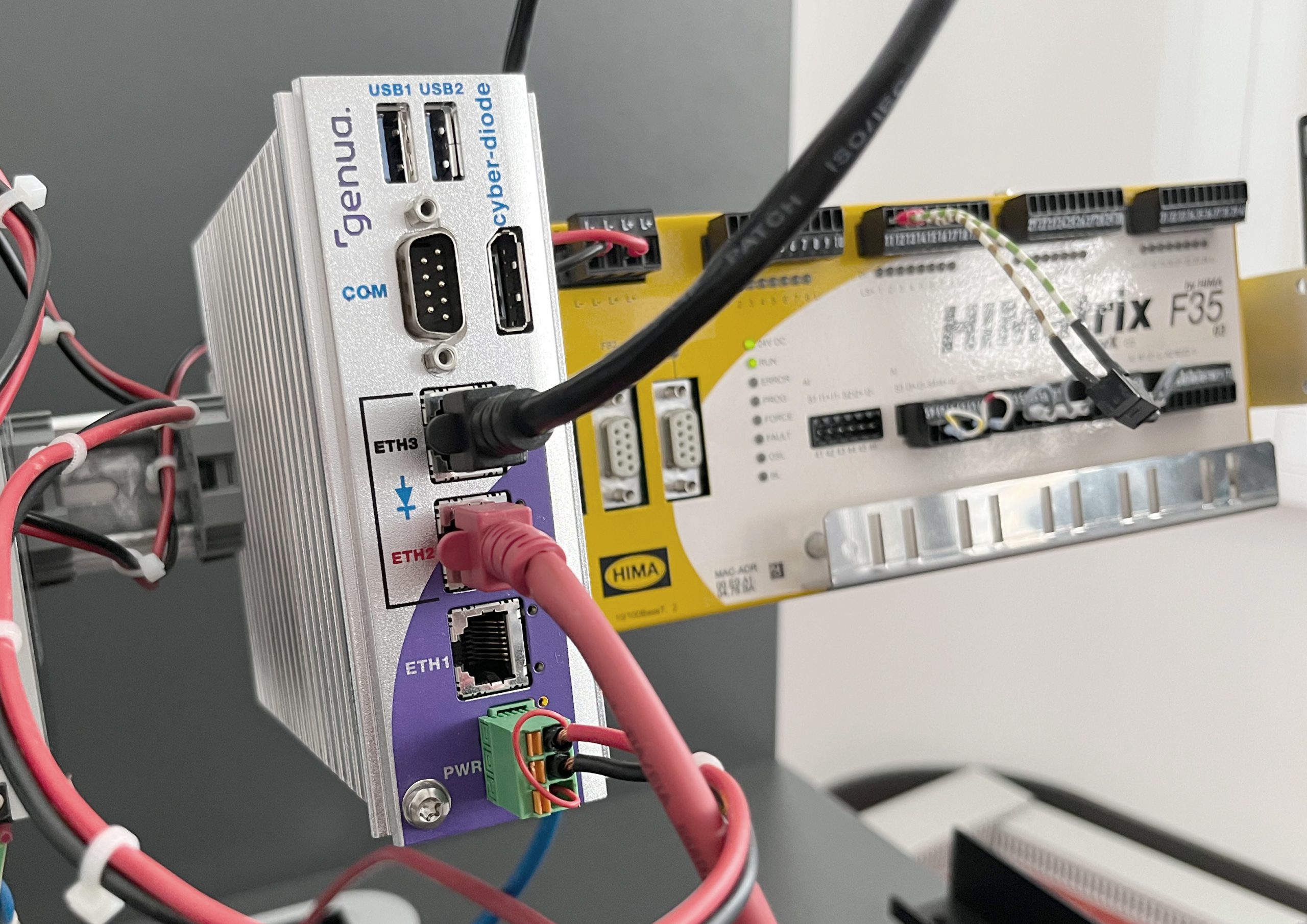 Datendiode unterstützt OPC-UA