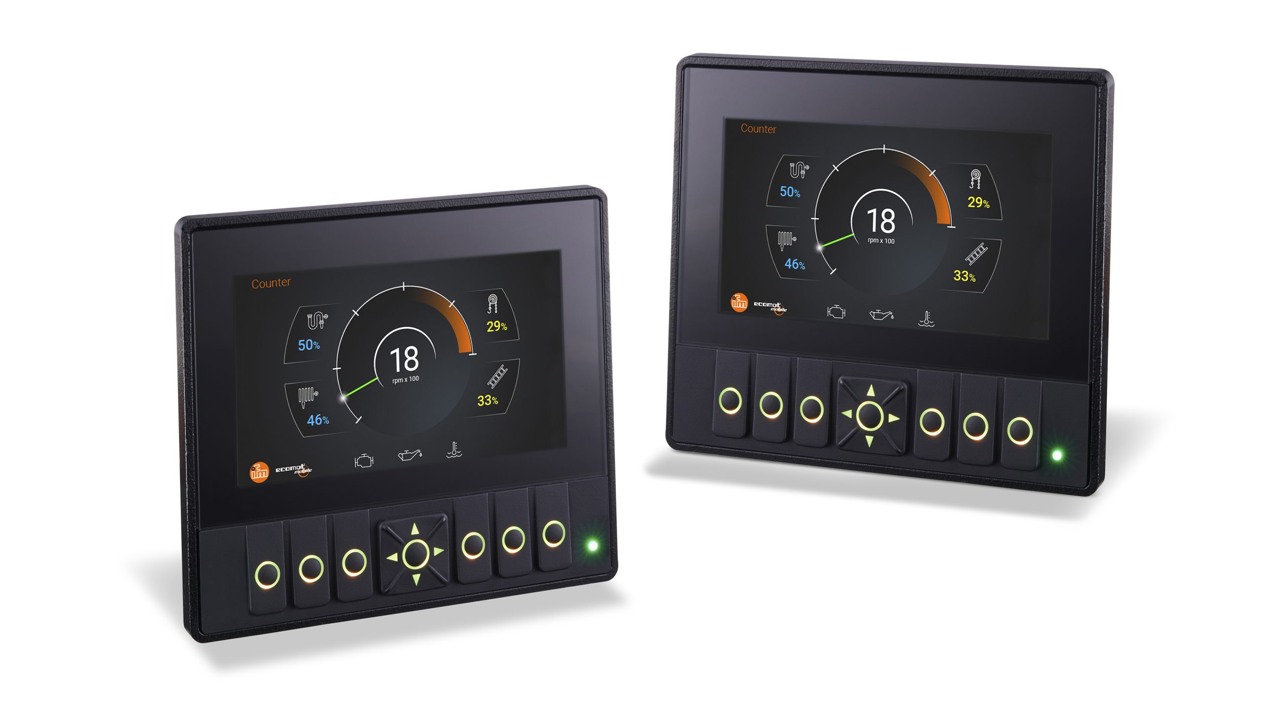 4,3″-Displays für mobile Arbeitsmaschinen