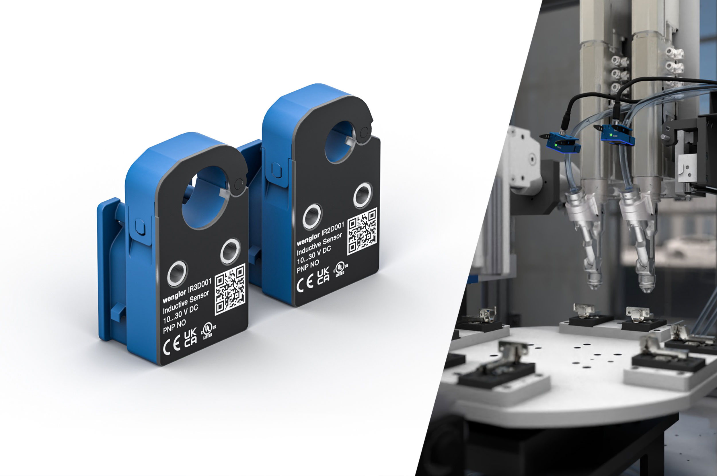 Induktive Ringsensoren mit teilbarem Gehäuse