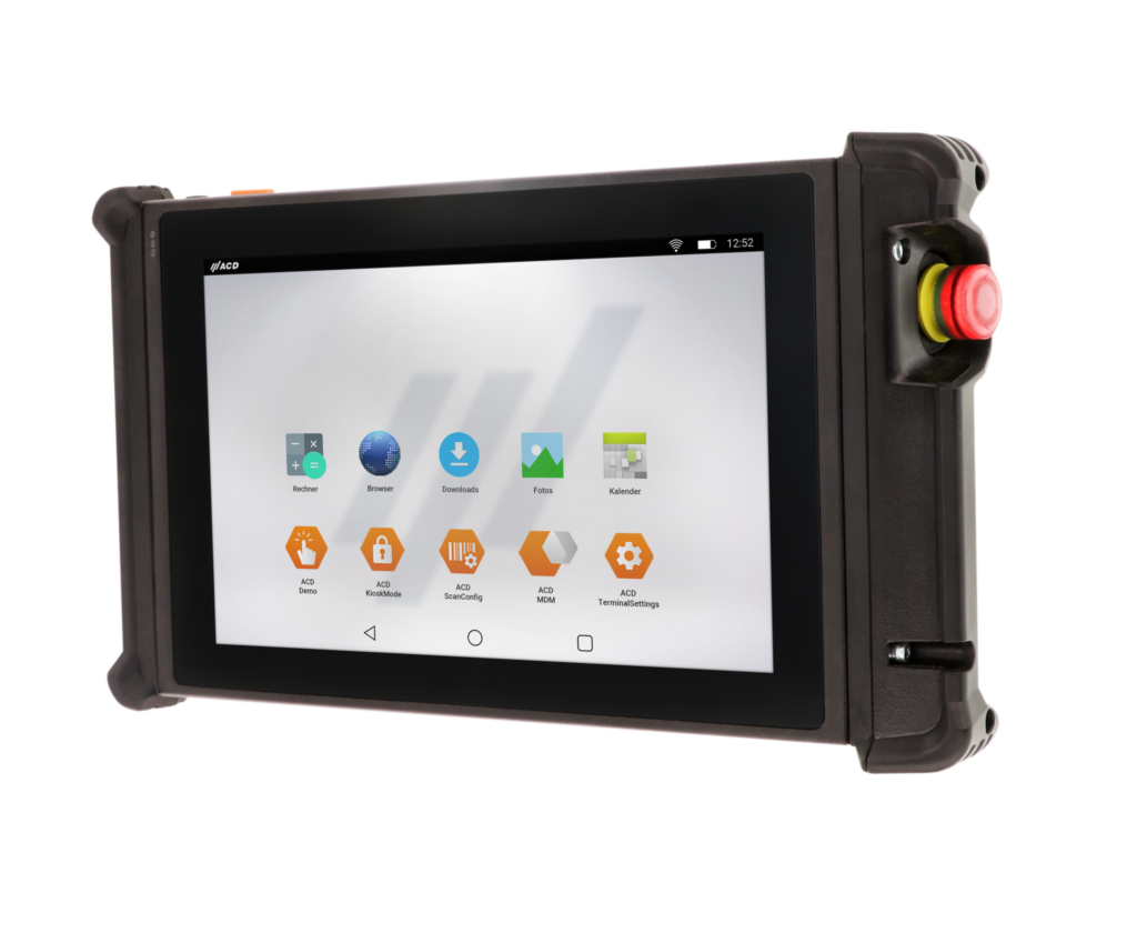 Wireless-HMI mit integrierter Safety 1 Die mobilen und kabellosen Fulltouch-Bediengeräte der M2Smart-HMI-Familie ermöglichen sogar eine sicherheitsgerichtete Kommunikation.