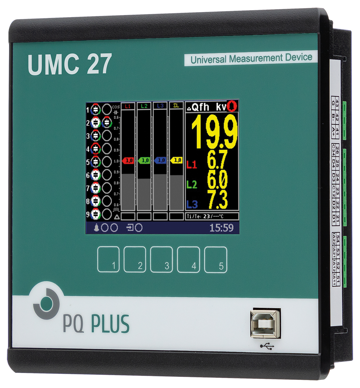 Blindleistungsregler mit verbesserten Funktionen