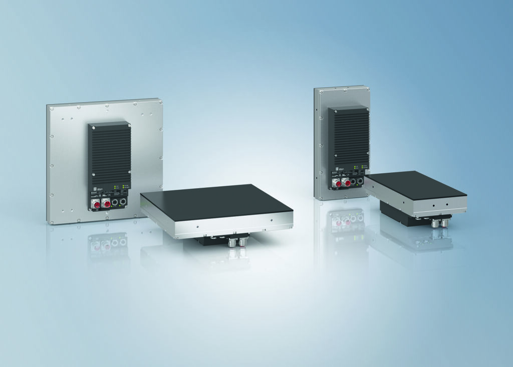 Größere Kacheln für Planarmotorsystem 1 Mit den neuen XPlanar-Kacheln APS4244 (l.) und APS4242 (r.) lässt sich das Planarmotorantriebssystem von Beckhoff noch flexibler und kostenoptimierter einsetzen.