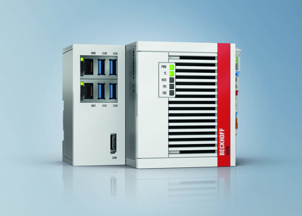 Embedded-PC-Serie mit Intel-Atom-Prozessor 1 Der Embedded-PC CX5300 stellt, wahlweise als 2- oder 4-Core-Gerät (Bild), eine deutlich gesteigerte Rechenleistung bereit.