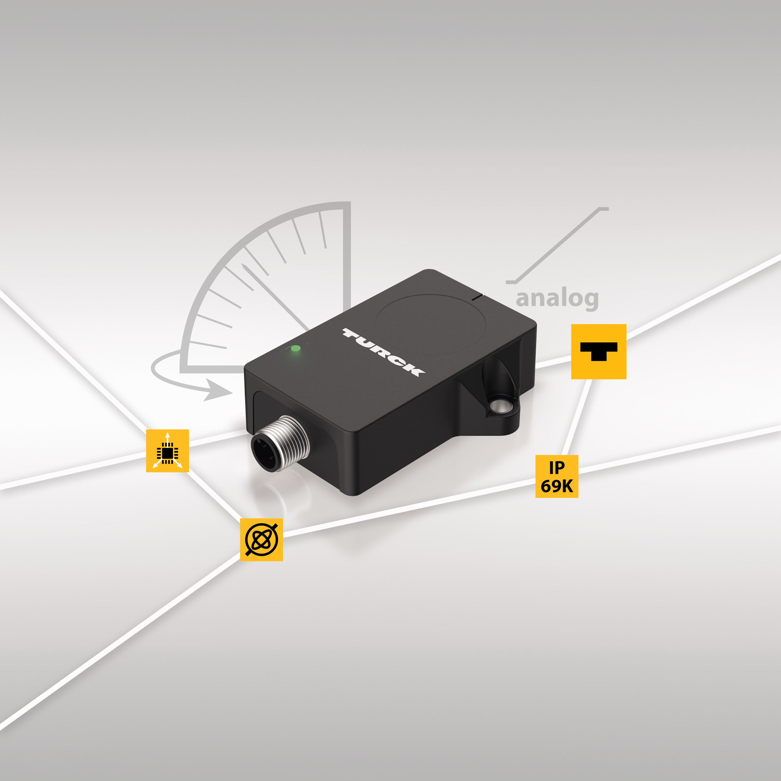 Neigungswinkelsensoren mit Analogausgang