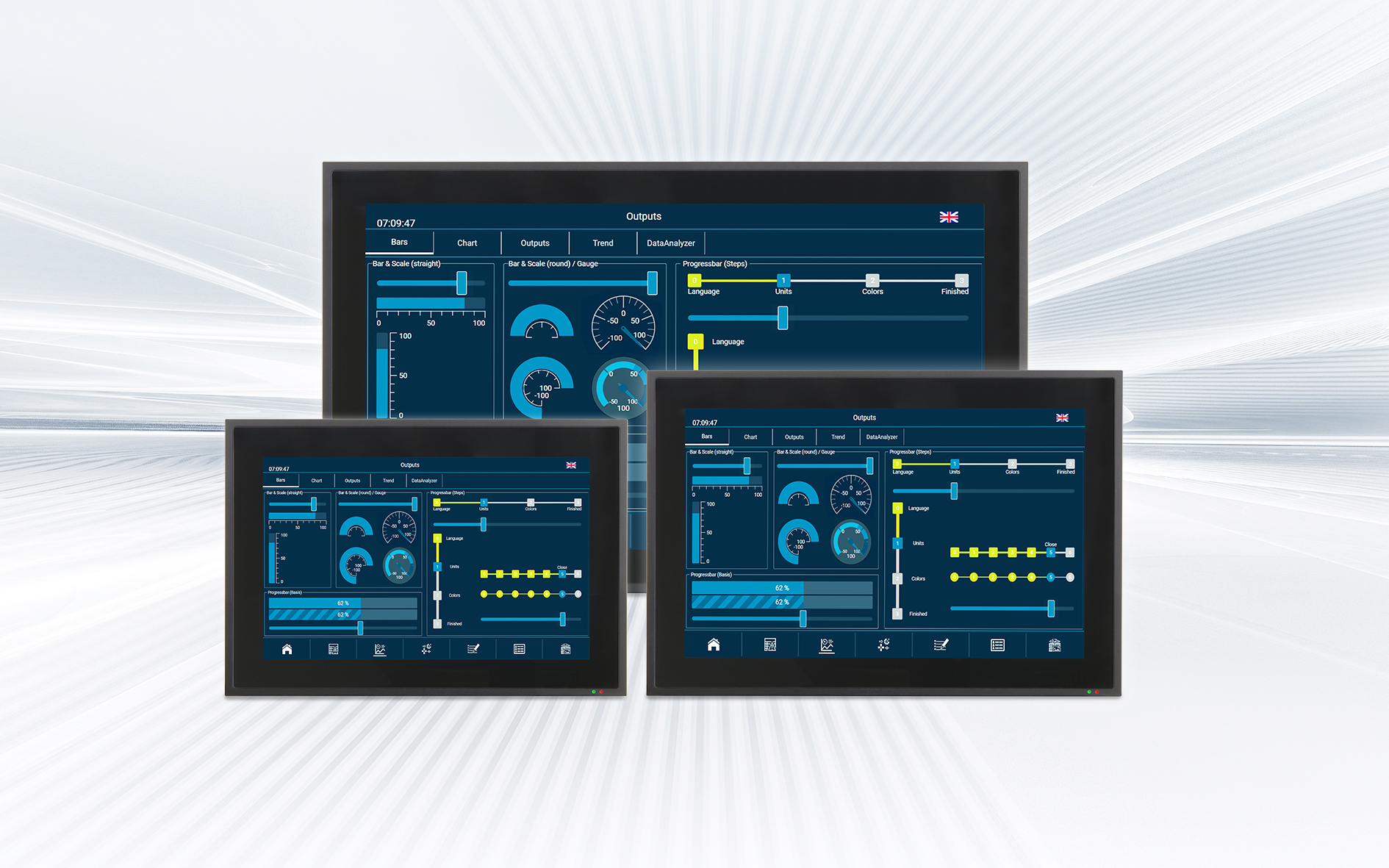 Multitouch-Widescreenpanels