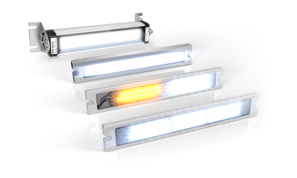 Maschinenbeleuchtungen von di-soric zeichnen sich durch ihre kompakte Bauform, Robustheit, h&ouml;chste Lichtqualit&auml;t und lastfreie Trigger aus.