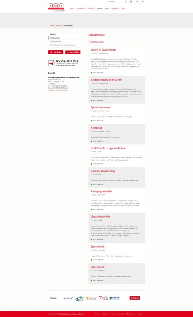 Seminarprogramm 2024 für Sensorik und Messtechnik 1 screencapture ama sensorik de semin 20240306112436
