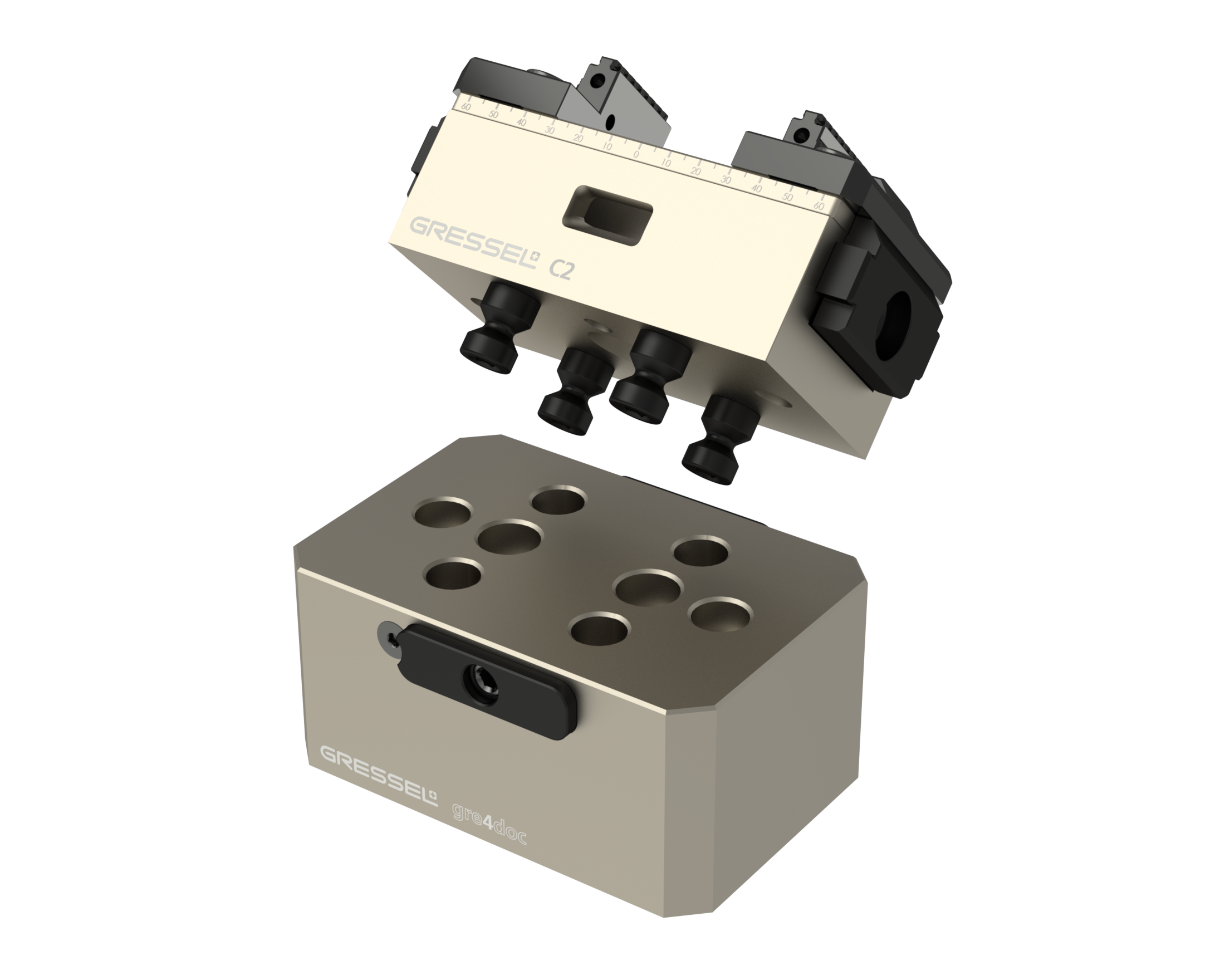 Präzises mechanisches Nullpunkt-Spannsystem