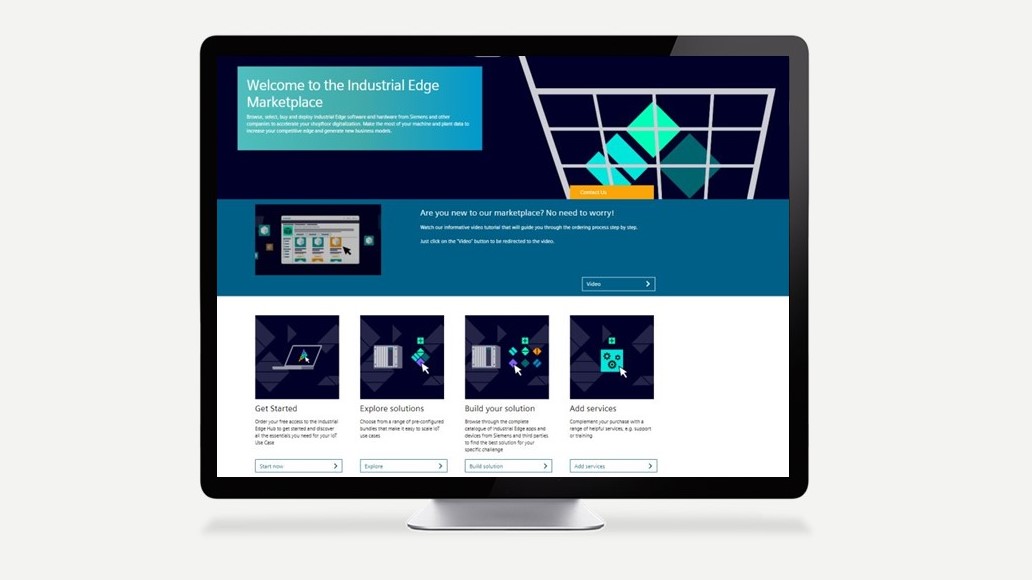 IoT-Tool von AWS im Siemens Industrial-Edge-Marktplatz