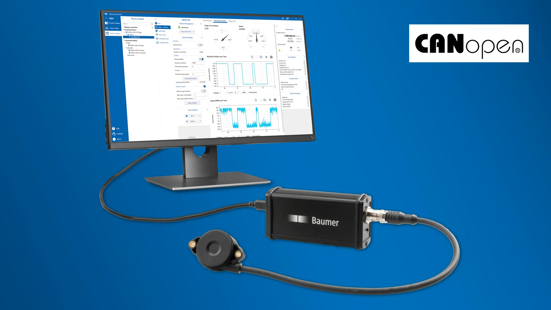 Schnelleres Drehgeber-Engineering