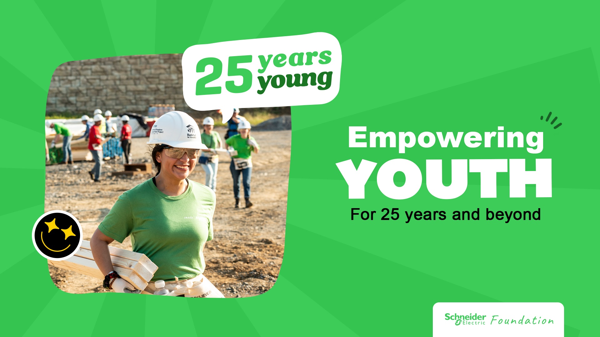 Schneider Electric Foundation wird 25 Jahre